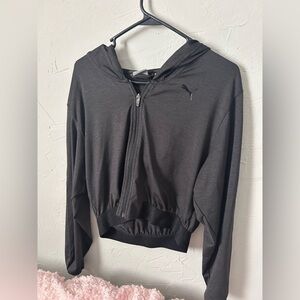 Puma Black 2 piece athletic-wear